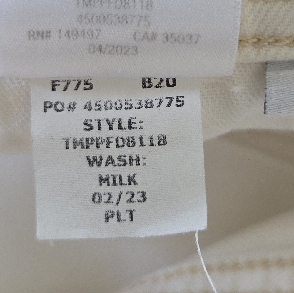 Joe's Jeans The Allana High Rise Wide Leg Jeans In Milk - Picture 7 of 12